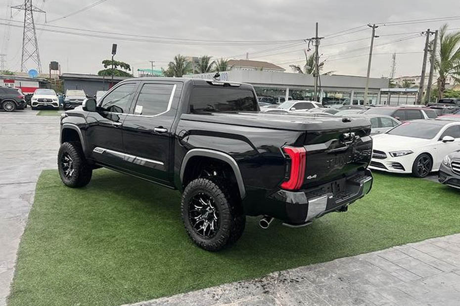 back View of the 2023 Toyota Tundra