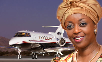 Diezani Alison Madueke private jet