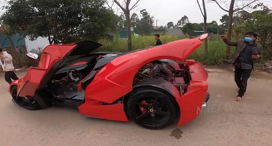 How The Designed The Frame Of The Homemade LaFerrari