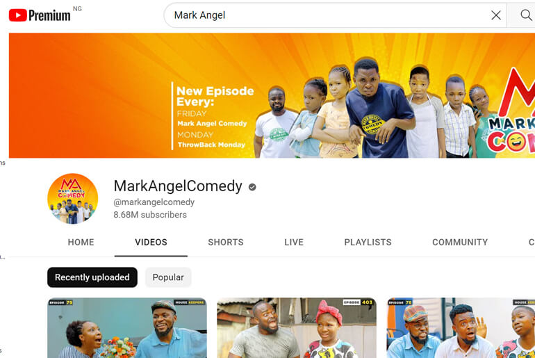 Mark Angel Comedy 