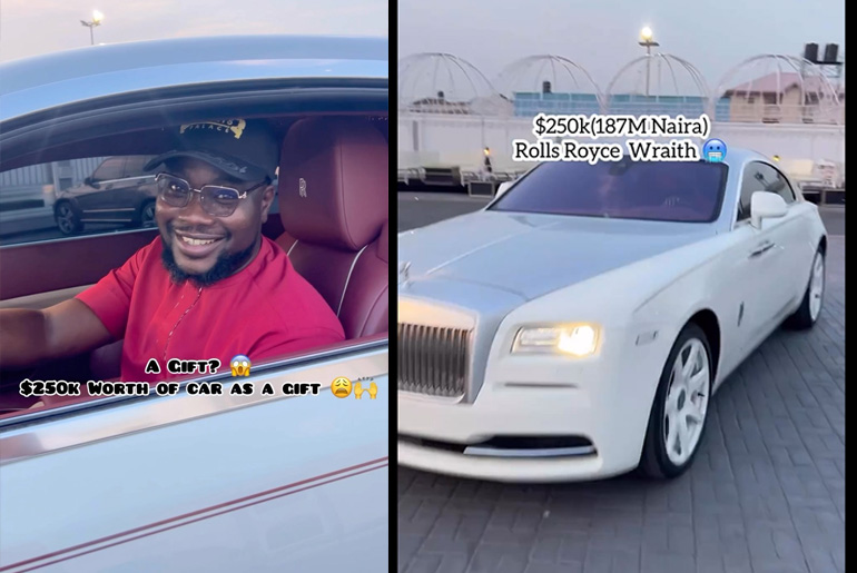 Mr Sheyman CEO @secretspalace got N210 million Worth of Car as a Gift