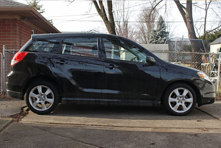 2003 Toyota Matrix side view