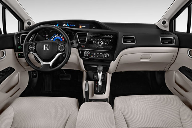 2013 honda civic interior