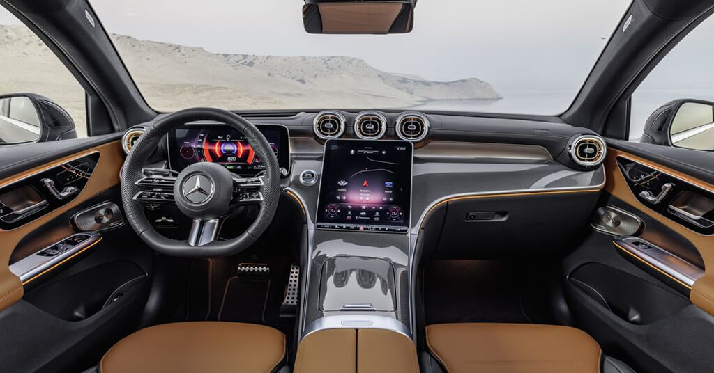 2024 Mercedes-Benz GLC Coupe interior