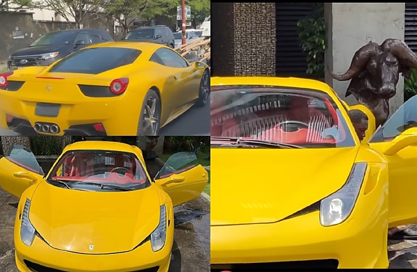 Ferrari 458 Italia in nigeria