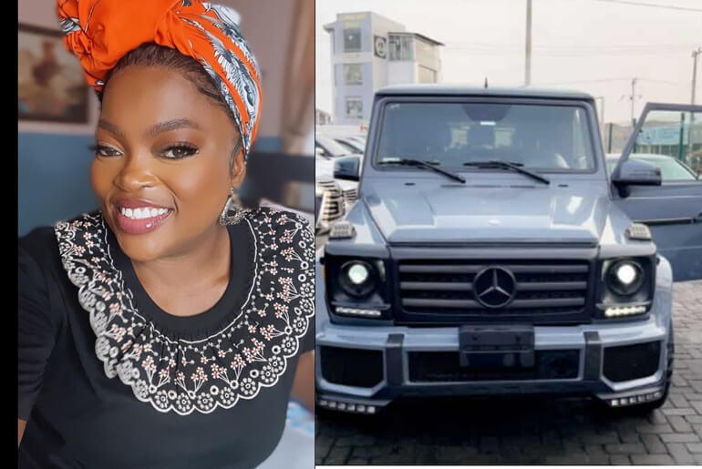 Funke Akindele Mercedes-Benz G-Wagon