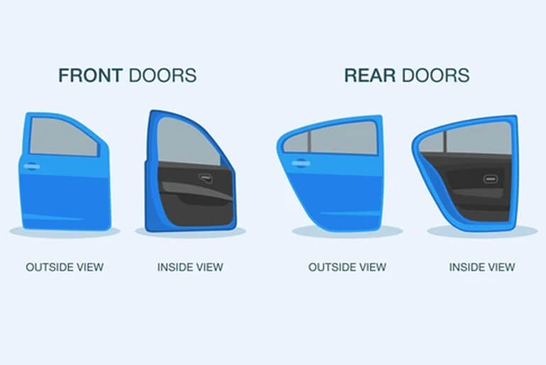 car Front and Rear Doors