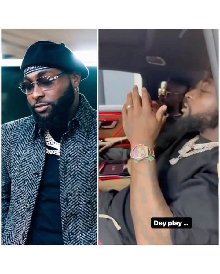 Davido's 2023 Maybach S680 Virgil Abloh