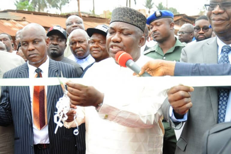 Gov. Ugwuanyi hails Peace Mass Boss, Onyishi over new road, tasks other residents