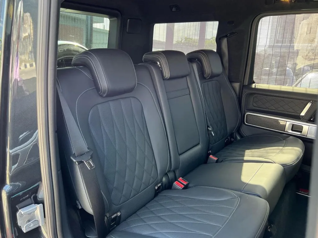 back seat of 2023 Mercedes-Benz G63 in Nigeria