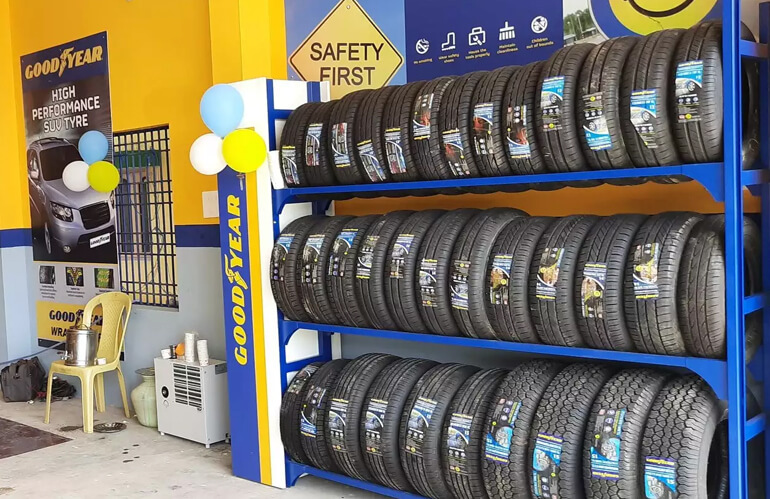 Goodyear tyres