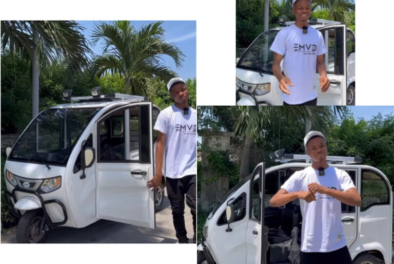 Again Ola Of Lagos Promotes Keke Napep That Uses AC