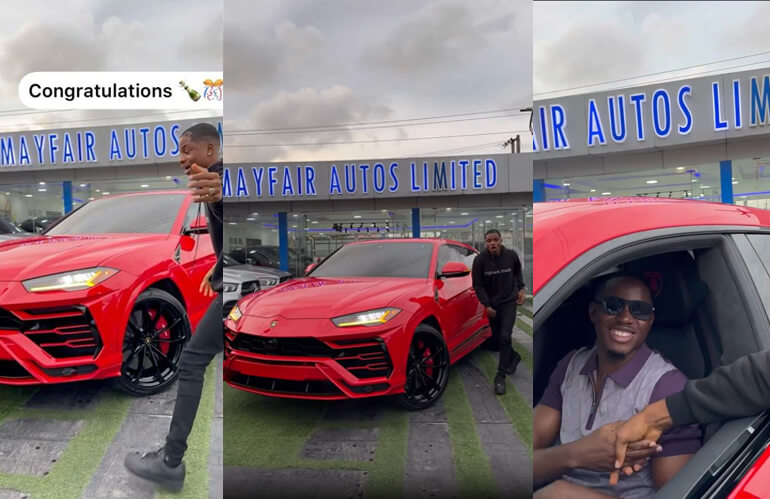 23 Year Old HABBYFX CEO Buys a ₦310 Lamborghini Urus 2020