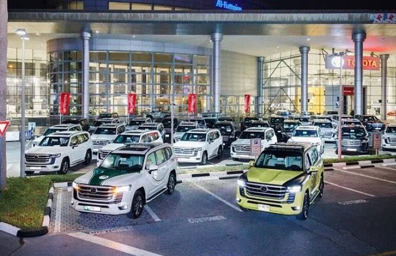 2022 Toyota Land Cruiser 300 joins the Dubai Police Force