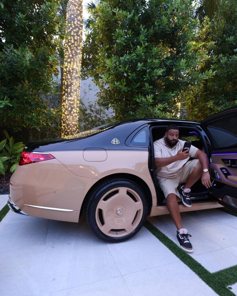 DJ KHALED Take Delivery Of 2023 Maybach S680 Virgil Abloh