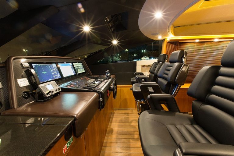 Interior view of Dangote-Yacht