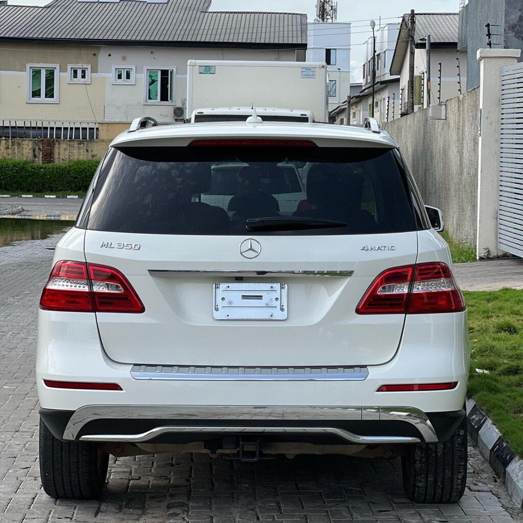 ola of Lagos 2013 Mercedes-Benz ML350 Luxury SUV