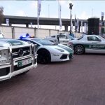 supercars in the Dubai Police