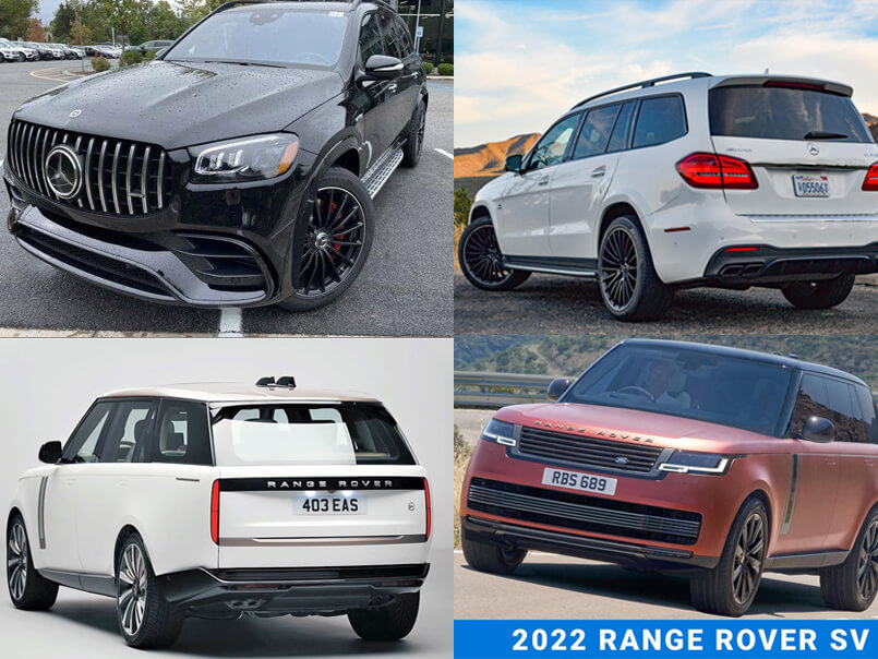 2022 Range Rover SV vs 2022 Mercedes GLS63 AMG