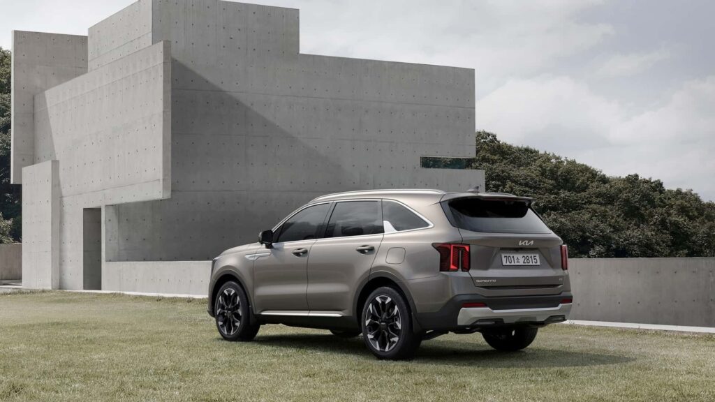 2024 Kia Sorento interior backview