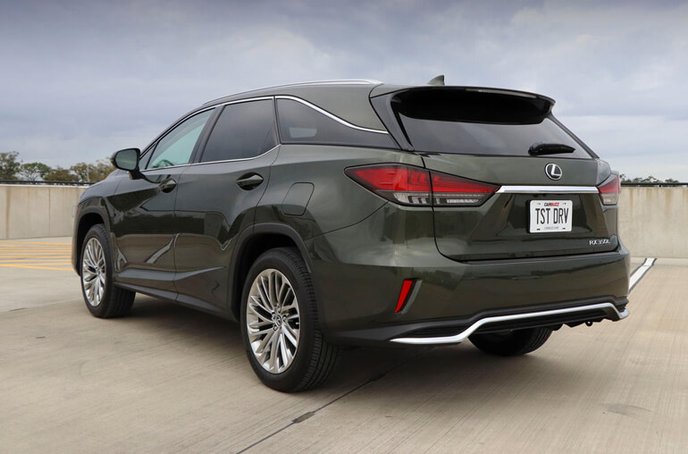 2020 Lexus RX350L back view