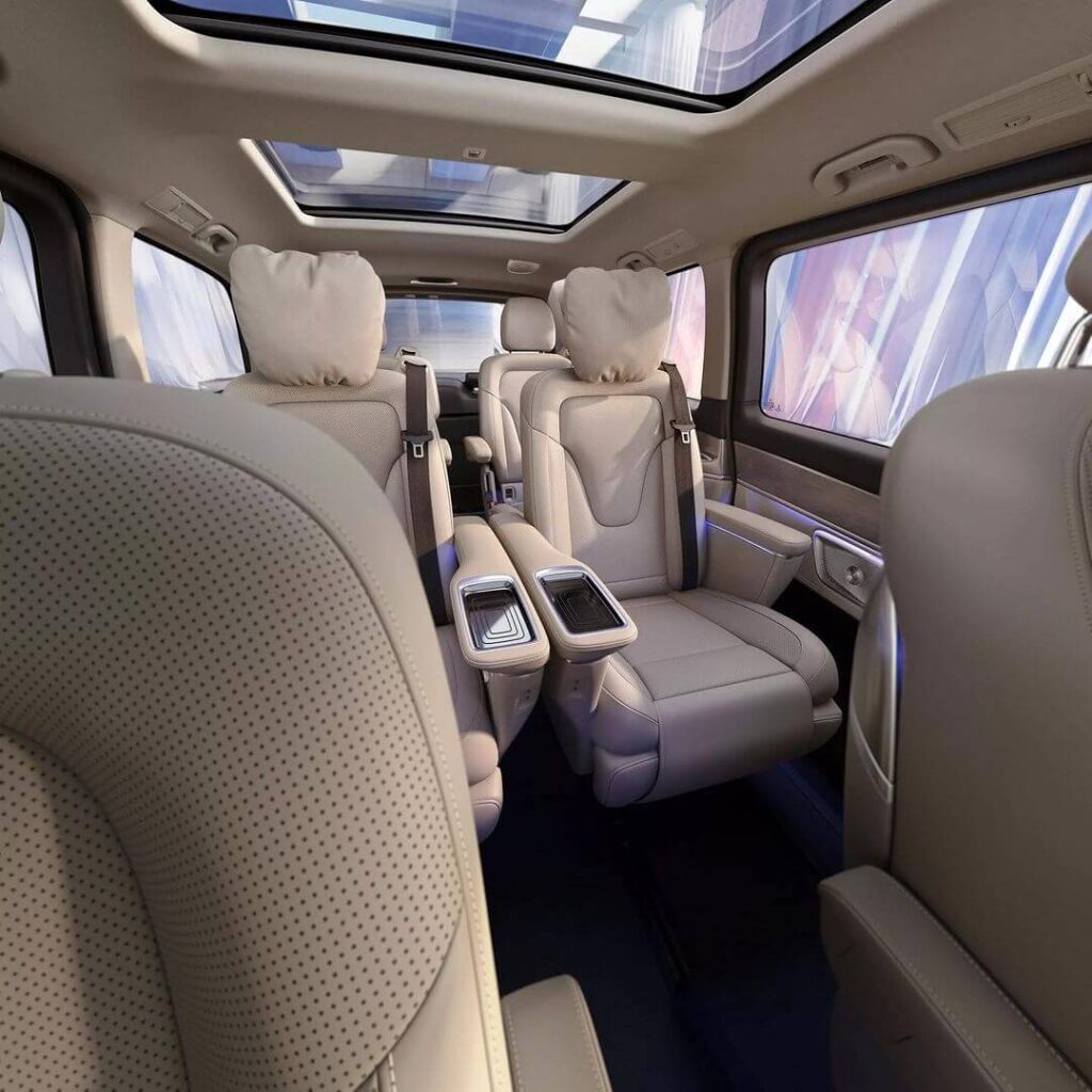 2024 Mercedes V-Class seat 