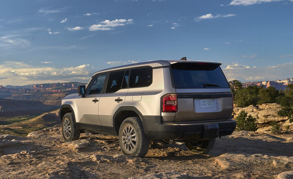 2024 Toyota Land Cruiser back view