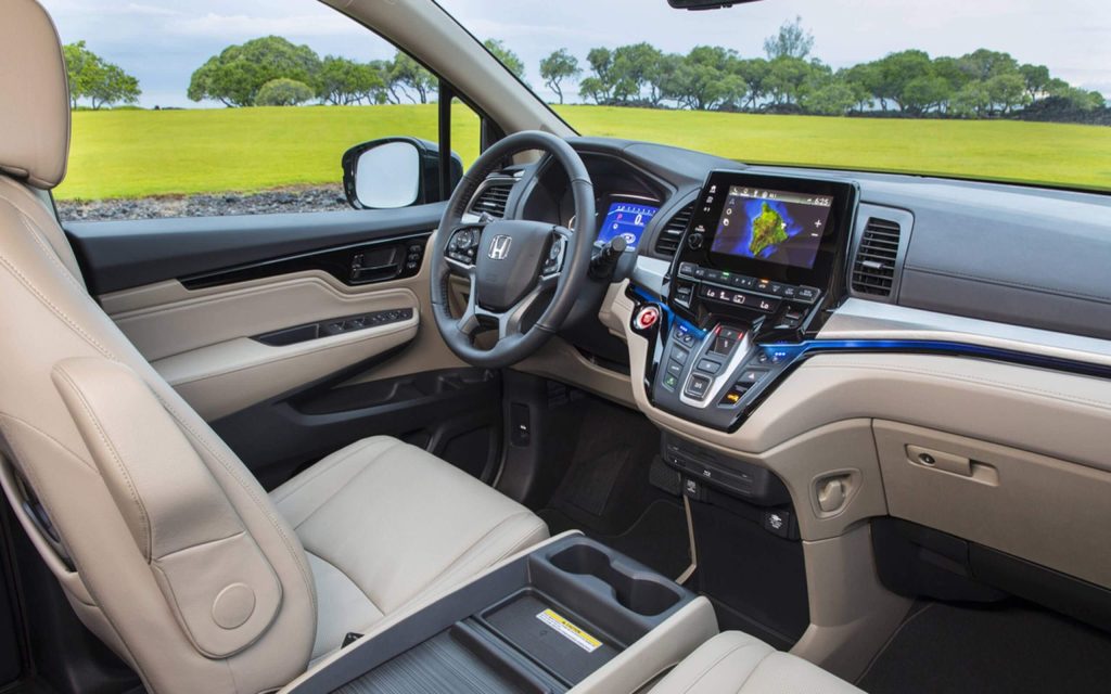 Honda Odyssey 2018 in interior