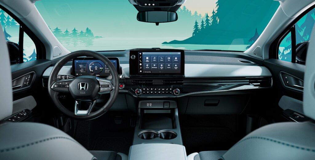 Interior of the 2024 Honda Pilot