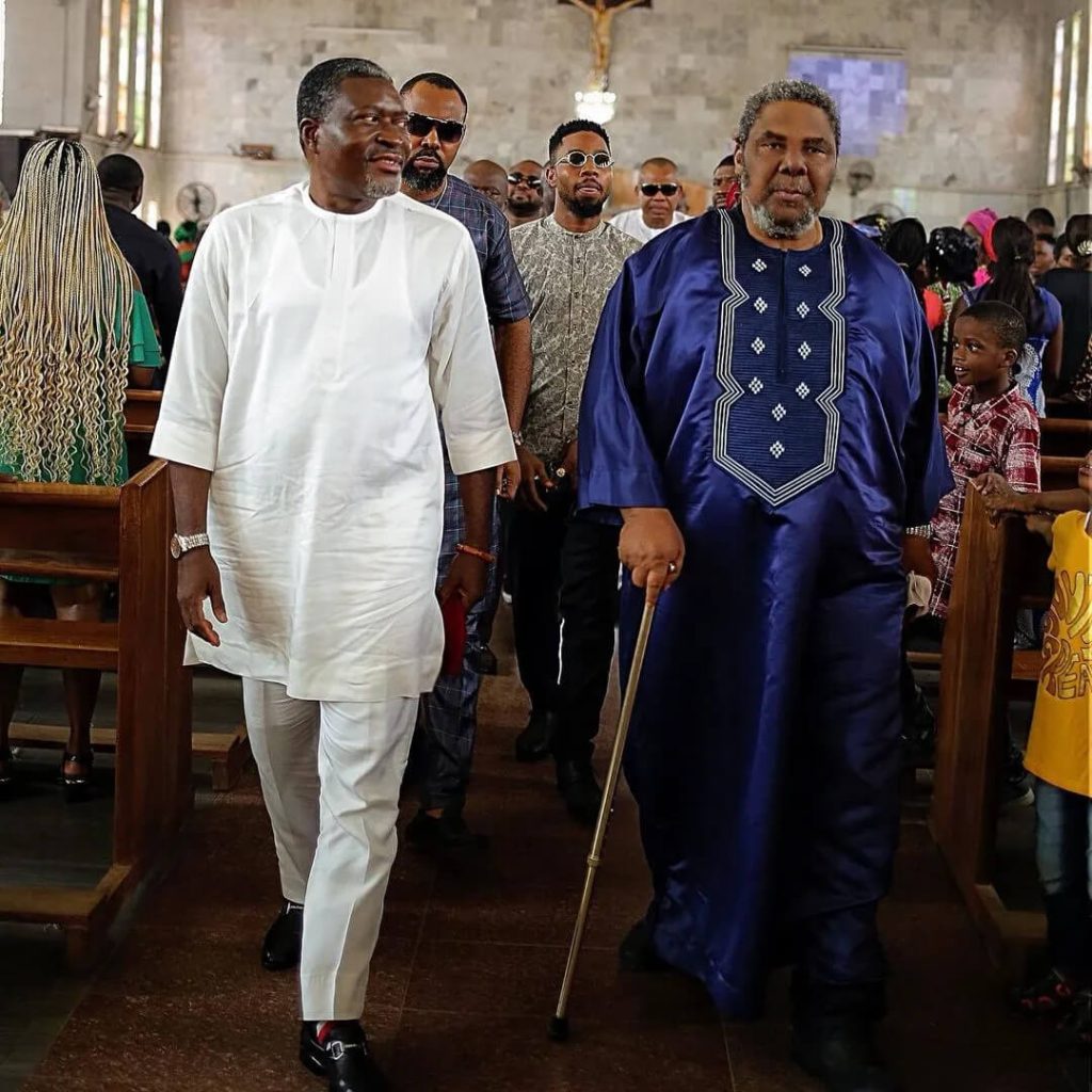 Pete Edochie and Kanayo o Kanayo