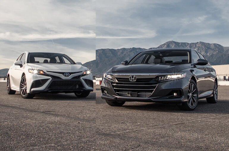 2021 Honda Accord vs 2021 Toyota Camry