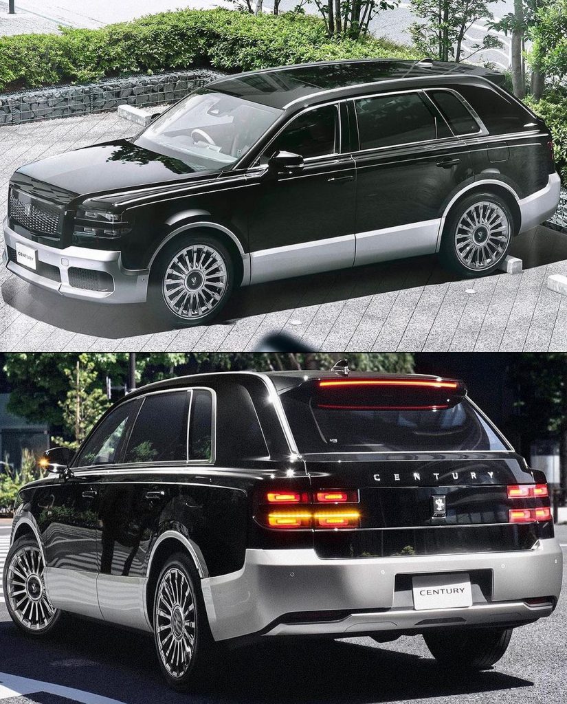 Toyota Century SUV side view