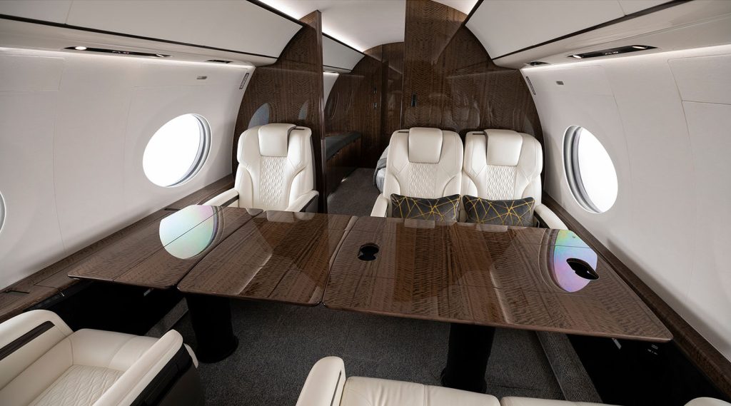 inside the N60 billion luxury jet Gulfstream G-700 jet 