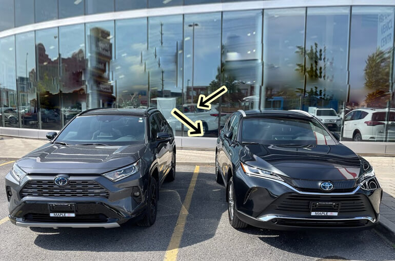 2021 Toyota Venza vs. Toyota RAV4