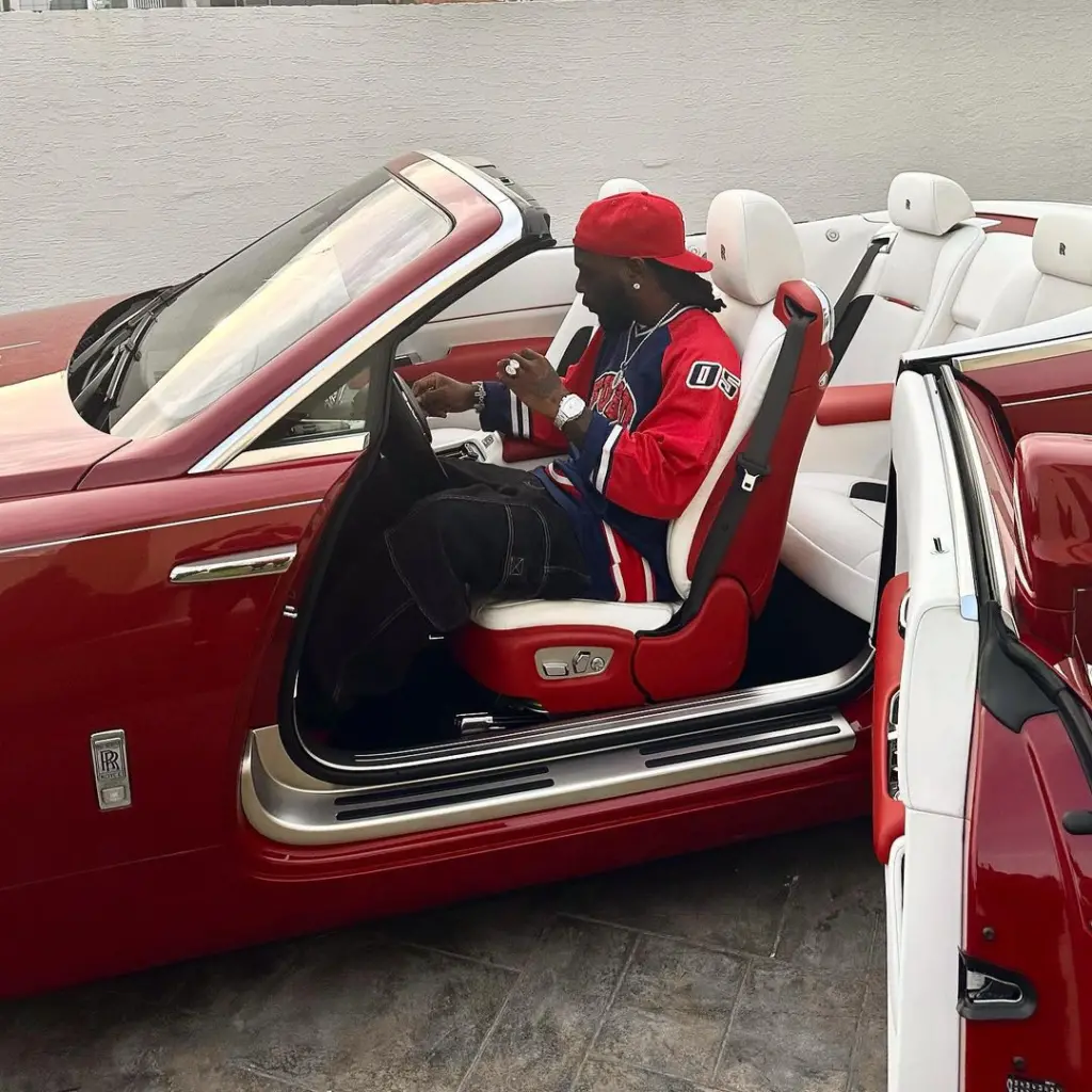 Burna Boy’s 2020 Rolls-Royce Dawn convertible