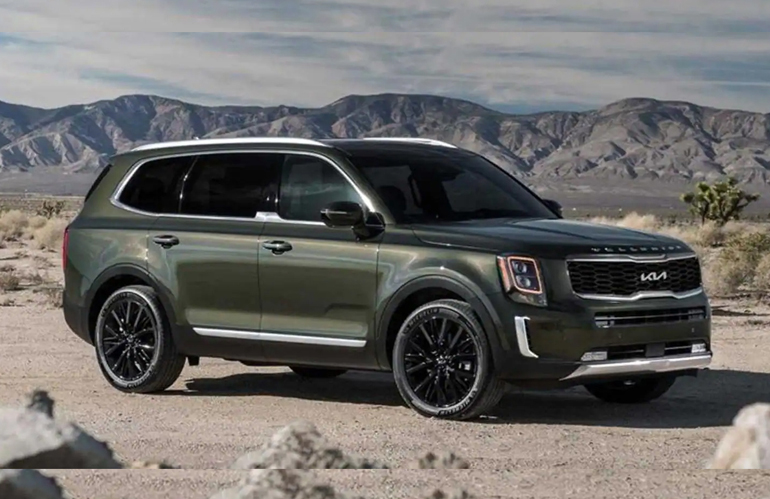 2022 kia telluride sideview