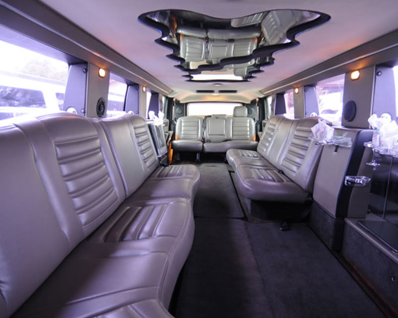 Hummer Jeep Limo interior