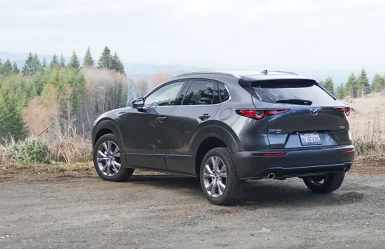 2022 Mazda CX-30 back view