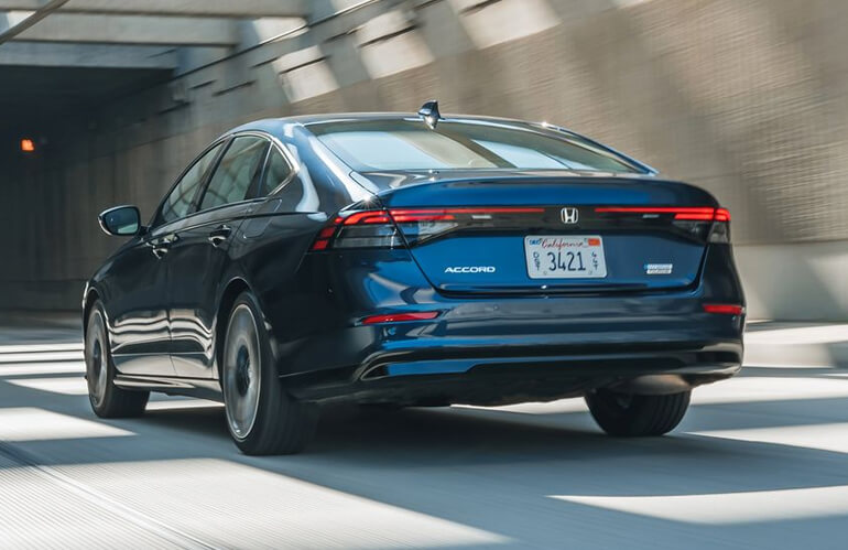 2024 honda accord back view