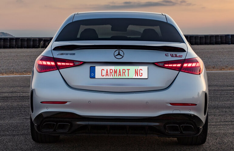 2024 mercedes-benz c-class back view