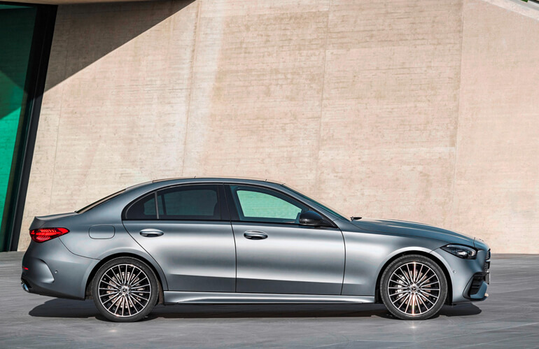 2024 mercedes-benz c-class side view