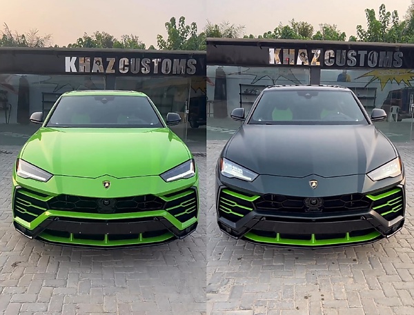 Wizkid Wraps Lamborghini Urus