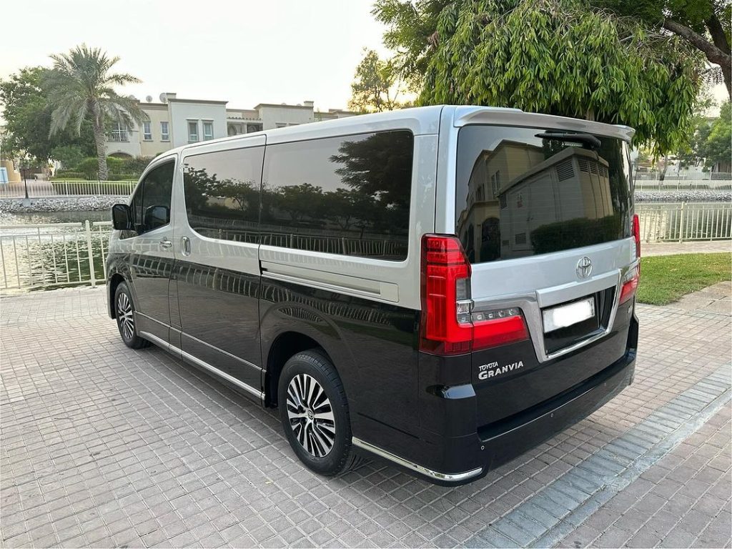 New 2023 Toyota Granvia VIP Edition back veiw