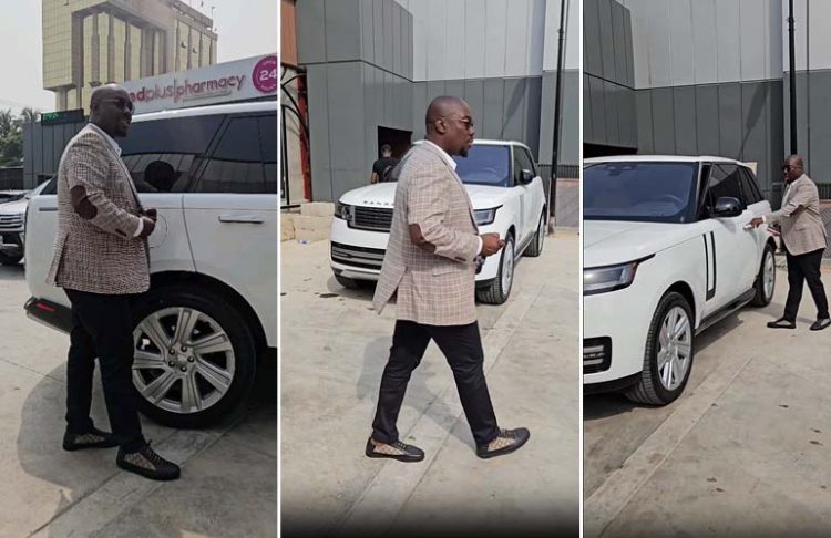 Obi Cubana Spotted with 2023 Range Rover Autobiography He secretly purchased for over N250 million