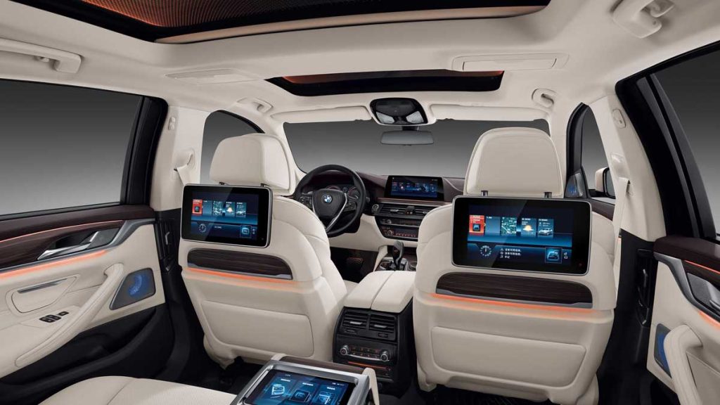 BMW 5 Series Sedan LWB interior