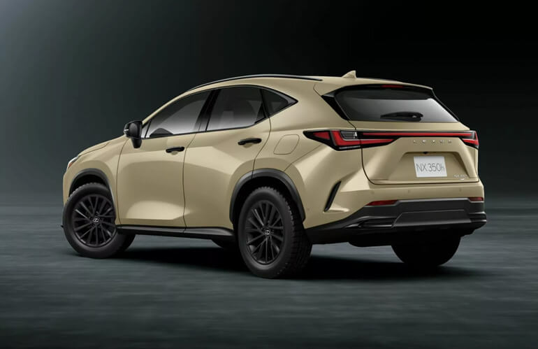 2024 Lexus NX back view