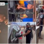 Nigerian Comedian Brainjotter Splashes Millions Of Naira As He Surprises Mother With A Car At The Market And Moves Her To Tears