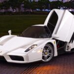 White Ferrari Enzo