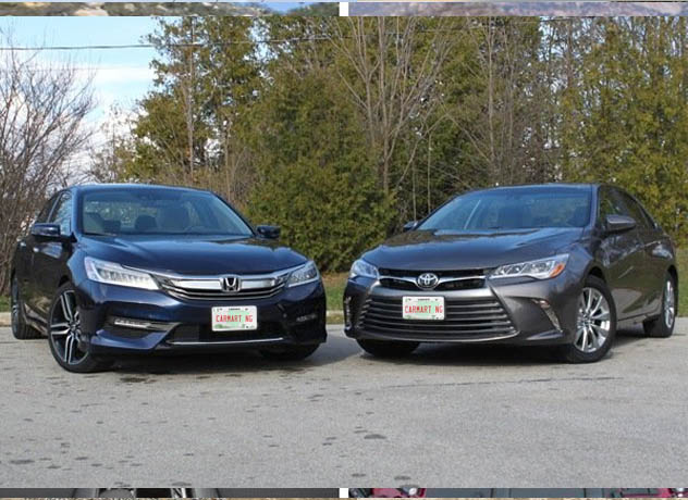 2016 Honda Accord vs. 2016 Toyota Camry