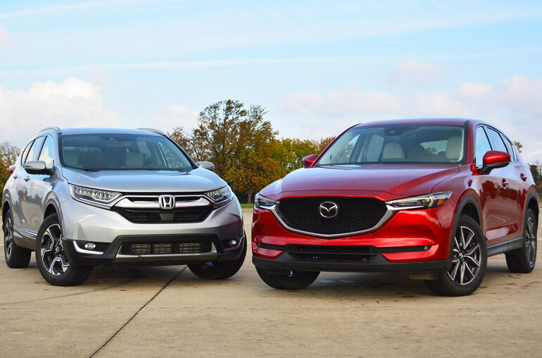 2019 Honda CR-V Vs. 2021 Mazda CX-5